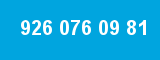 926 076 09 81